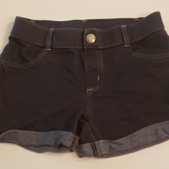 Circo Stretch Denim Look Shorts M 7/8 Navy - Picture 1 of 8